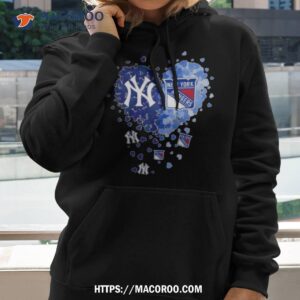 heart new york yankees and new york rangers shirt hoodie 2