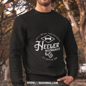 heeler mechanics shirt sweatshirt