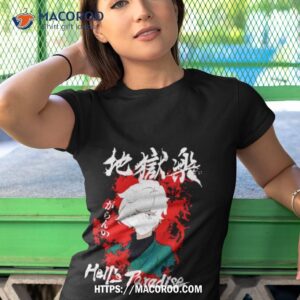 hell s paradise gabimaru splatter shirt tshirt 1