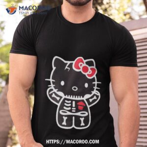 hello kitty skeleton for halloween 2023 t shirt tshirt