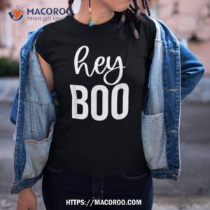 hey boo funny easy halloween costume shirt tshirt