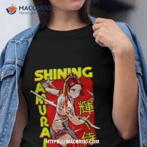 hikaru shida shining samurai anime shirt tshirt