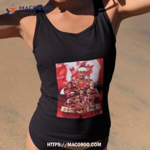 History Written Cananda Win Their First Ever Fiba Basketball World Cup Medal 2023 Shirt 1 history written cananda win their first ever fiba basketball world cup medal 2023 shirt tank top 2