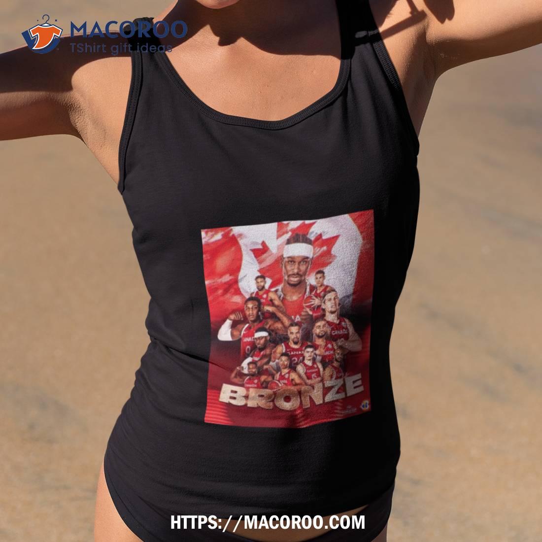 History Written Cananda Win Their First Ever Fiba Basketball World Cup Medal 2023 Shirt History Written Cananda Win Their First Ever Fiba Basketball World Cup Medal 2023 Shirt