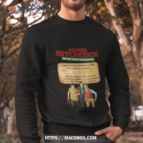 Hitchcock   The Three Investigators Shirt