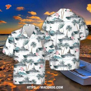 Hmnzs Hawea (2007) Royal New Zealand Navy Hawaiian Shirt