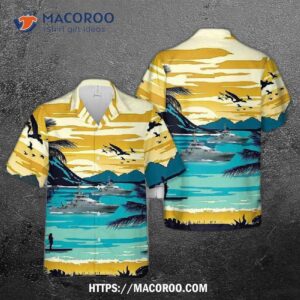 Hmnzs Taupo Royal New Zealand Navy Hawaiian Shirt