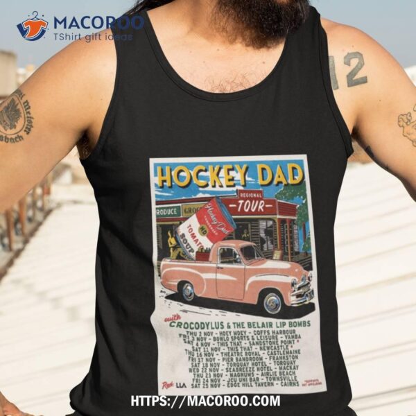 Hockey Dad Regional World Tour 2023 Art Poster Design Shirt