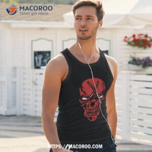 hockey player skull graphic tees skeleton halloween shirt tank top