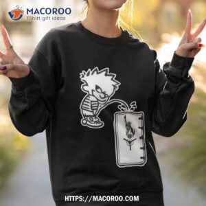 hodgetwins pissing on safe shirt sweatshirt 2