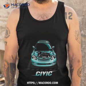 honda civic car lovers shirt tank top