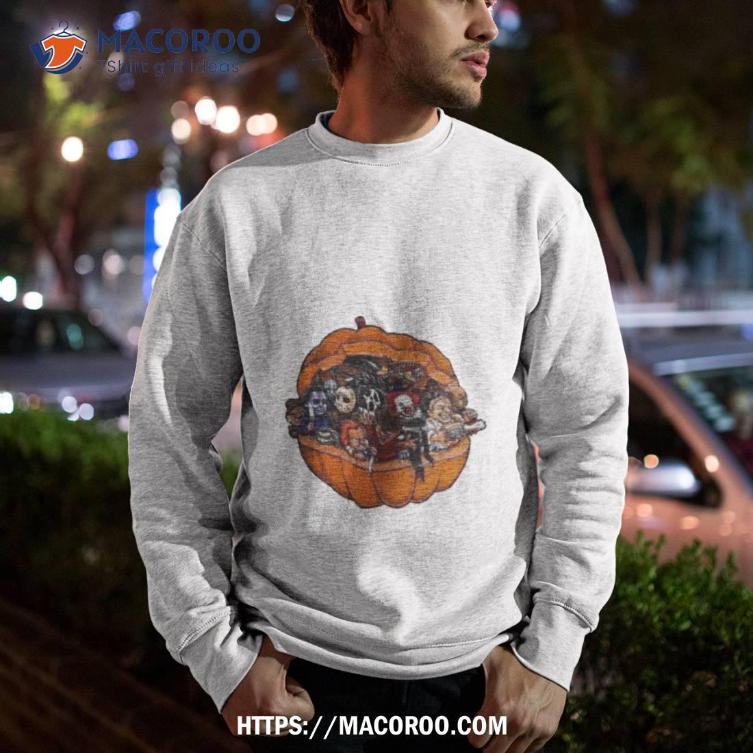Horror Movies Characters In Pumpkin Halloween 2023 Shirt Horror Movies Characters In Pumpkin Halloween 2023 Shirt