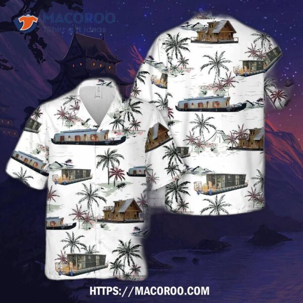 Houseboat Hawaiian Shirt