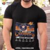 Houston Astros 2023 Al West Division Champions T Shirt