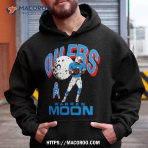 houston oilers warren moon homage retired player caricature tri blend t shirt hoodie