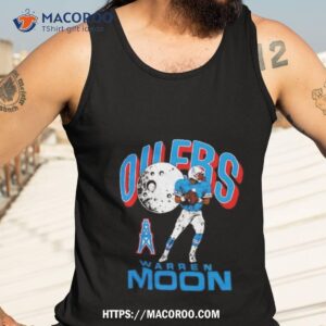 houston oilers warren moon homage retired player caricature tri blend t shirt tank top 3
