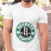 Houston Rockets Starbucks Coffee Logo Shirt