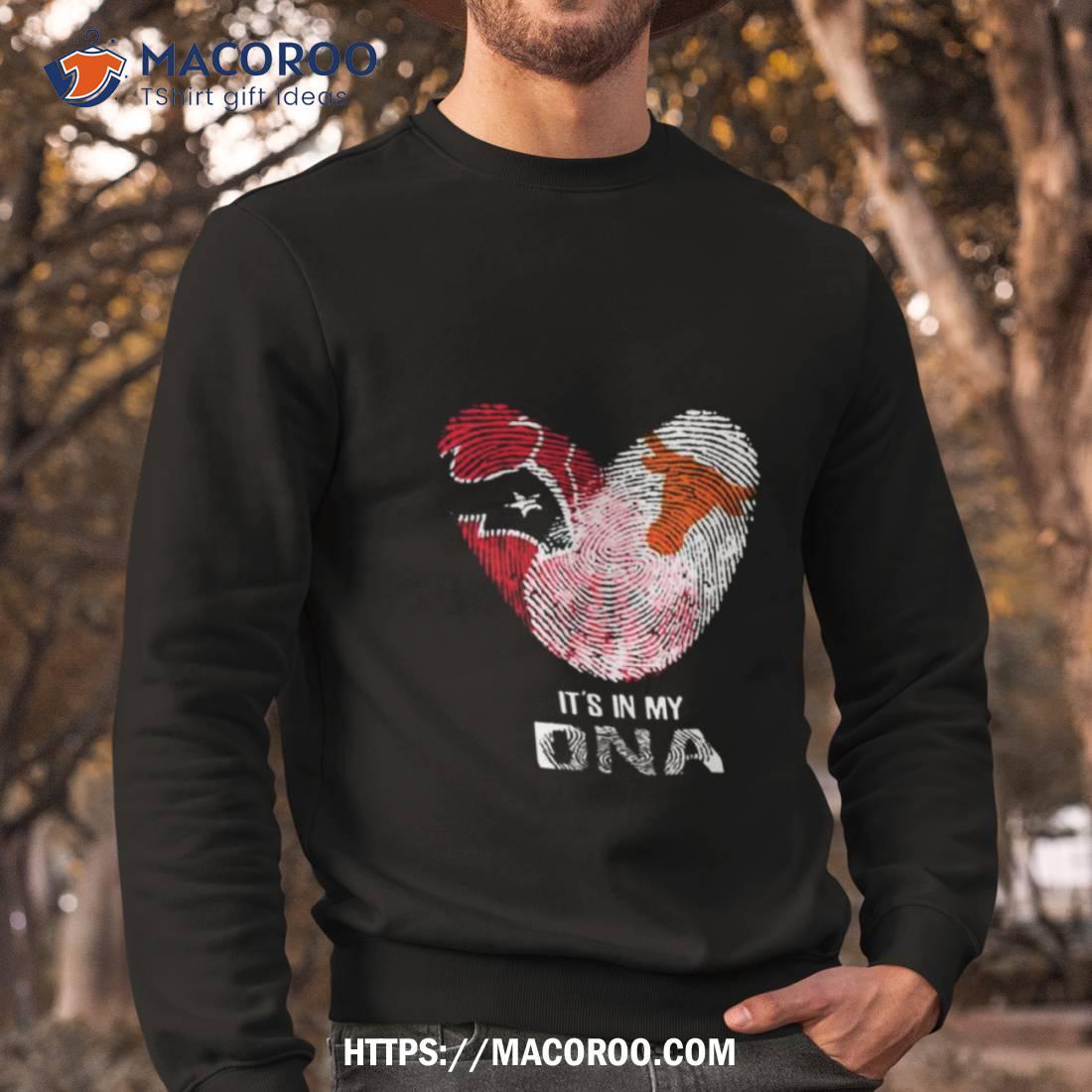 Houston Texans And Texas Longhorns Heart It’s In My Dna 2023 Shirt Houston Texans And Texas Longhorns Heart It’s In My Dna 2023 Shirt