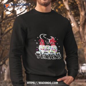 houston texans football gnomes christmas 2023 shirt sweatshirt