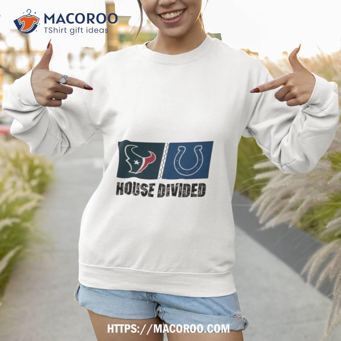 Houston Texans Vs Indianapolis Colts House Divided Shirt Houston Texans Vs Indianapolis Colts House Divided Shirt