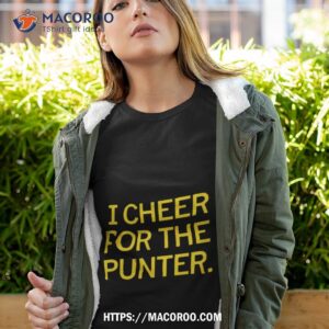 i cheer for the punter shirt tshirt 4