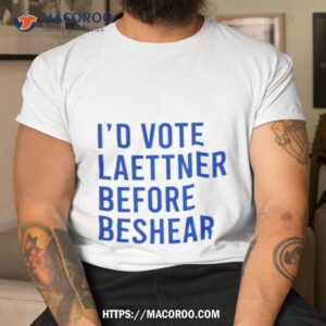 i d vote laettner before beshear shirt tshirt