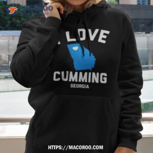 i love cumming georgia shirt hoodie 2