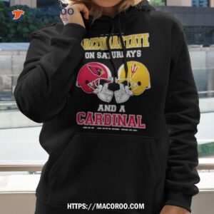 i m a arizona state on saturdays and a cardinals on sundays helmet 2023 t shirt hoodie 2