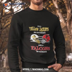 i m a georgia bulldogs on saturdays and a atlanta falcons on sundays 2023 shirt sweatshirt