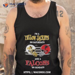 i m a georgia bulldogs on saturdays and a atlanta falcons on sundays 2023 shirt tank top