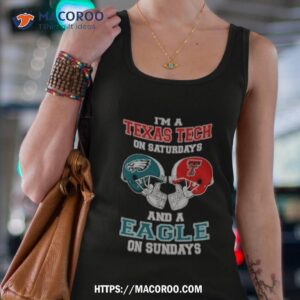 i m a texas tech on saturdays and a eagles on sundays helmet 2023 t shirt tank top 4