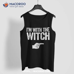 i m with the witch shirt matching costume tank top