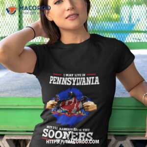 i may live in pennsylvania but i ll always have the oklahoma sooners in my dna 2023 shirt tshirt 1