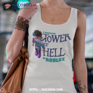 i survived tower of hell on roblox shirt tank top 4