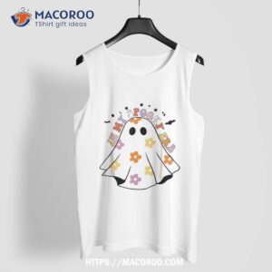 in my spooky era season retro halloween funny ghost shirt tank top