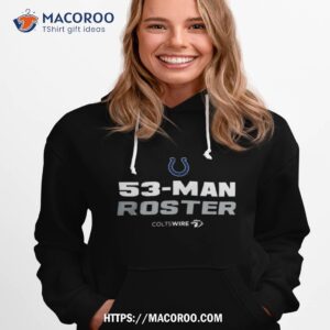 indianapolis colts 53 man roster shirt hoodie 1