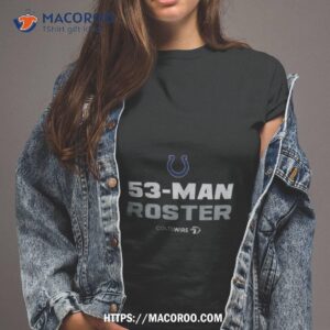 indianapolis colts 53 man roster shirt tshirt 2