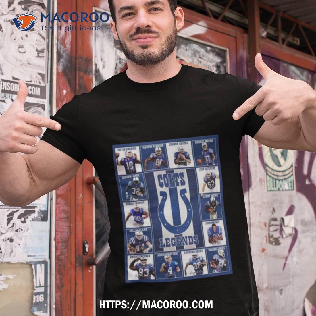 Indianapolis Colts Legends Players 2023 Signatures Shirt Indianapolis Colts Legends Players 2023 Signatures Shirt