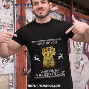 infinity christmas gloves shirt tshirt 1