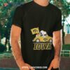 Iowa Hawkeyes Basketball Snoopy Dog Driving Car Shirt
