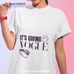 it s giving vogue shirt tshirt 1