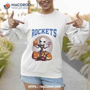 Jack Skellington Houston Rockets Halloween Shirt 2 jack skellington houston rockets halloween shirt sweatshirt 1
