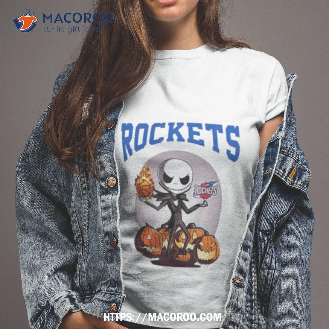 Jack Skellington Houston Rockets Halloween Shirt Jack Skellington Houston Rockets Halloween Shirt