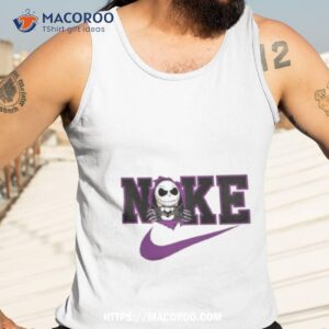 jack skellington nike logo nightmare before christmas shirt tank top 3