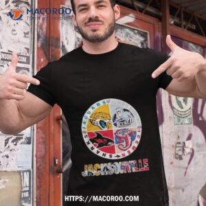 jacksonville jaguars jumbo shrimp icemen and sharks sports team shirt tshirt 1