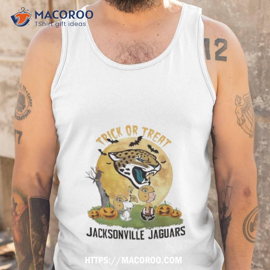 Jacksonville Jaguars Snoopy and Charlie Brown Peanuts shirt