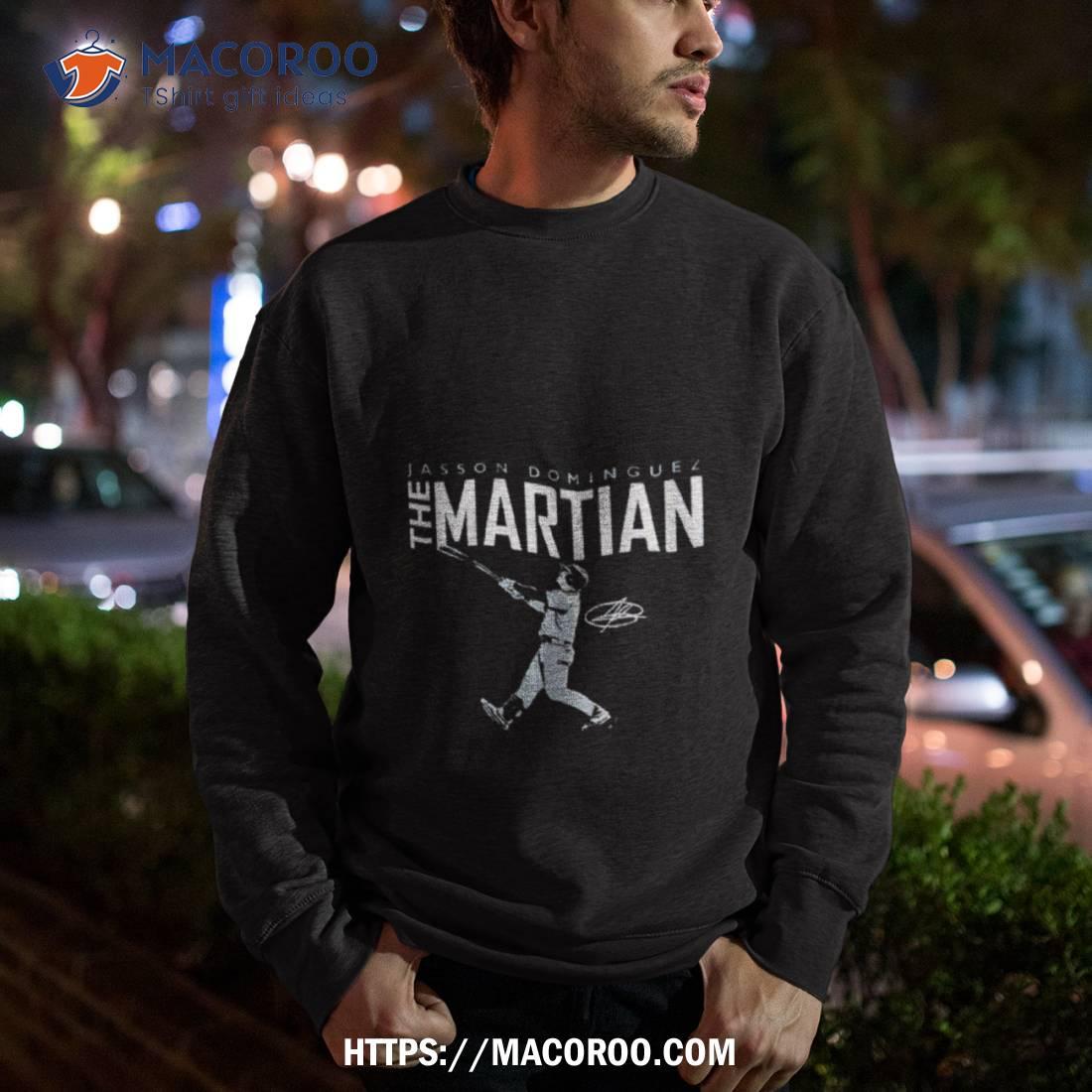 Jasson Dominguez New York Yankees The Martian signature shirt