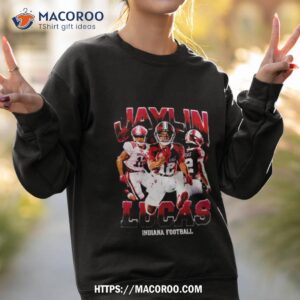 Jaylin Lucas Indiana Football Shirt 3 jaylin lucas indiana football shirt sweatshirt 2