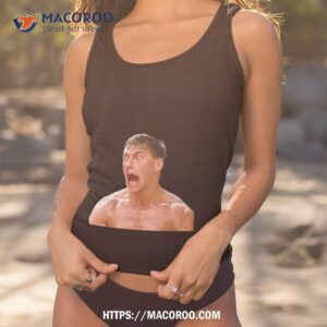jean claude van damme shirt tank top 1
