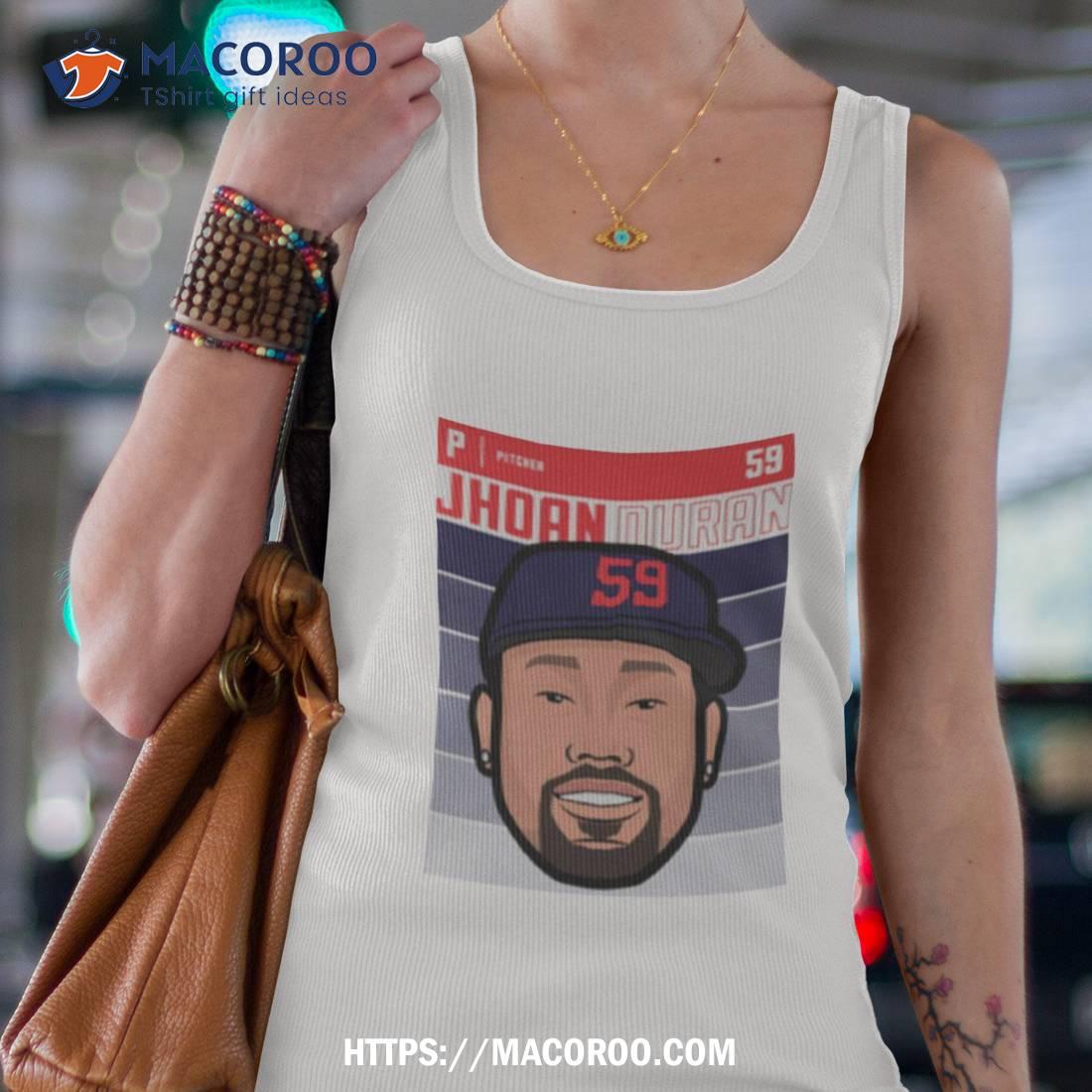 Jhoan Duran Minnesota Fade Baseball Shirt Jhoan Duran Minnesota Fade Baseball Shirt